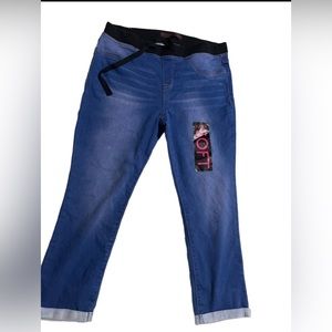 Elastic waist jeggings size 11/13